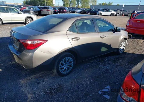 2017 Toyota Corolla Le из США, поврежденный, VIN 5YFBURHE4HP698972